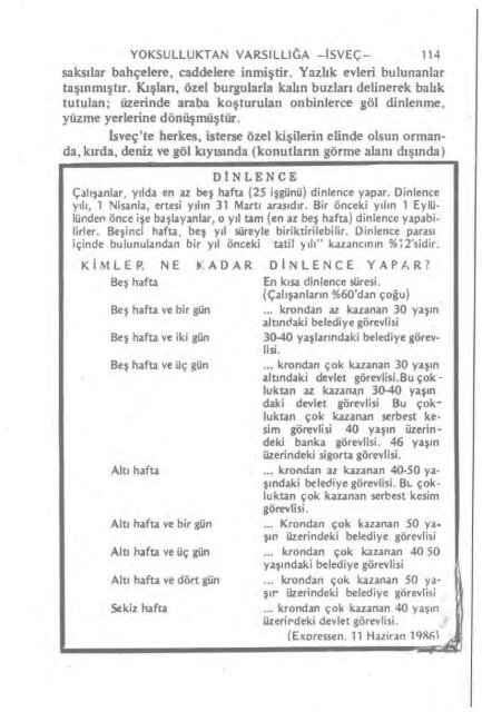 YOKSULLUKTAN VARSILLIĞA -İSVEÇ- - Abana Gazetesi