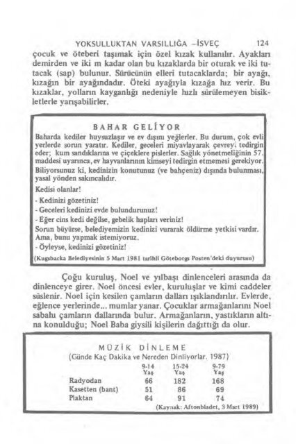 YOKSULLUKTAN VARSILLIĞA -İSVEÇ- - Abana Gazetesi