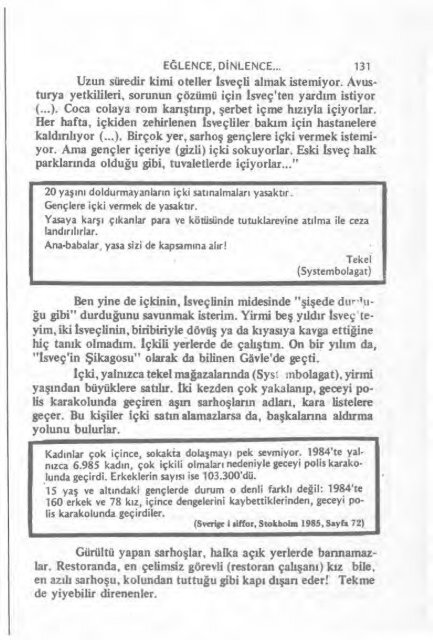 YOKSULLUKTAN VARSILLIĞA -İSVEÇ- - Abana Gazetesi