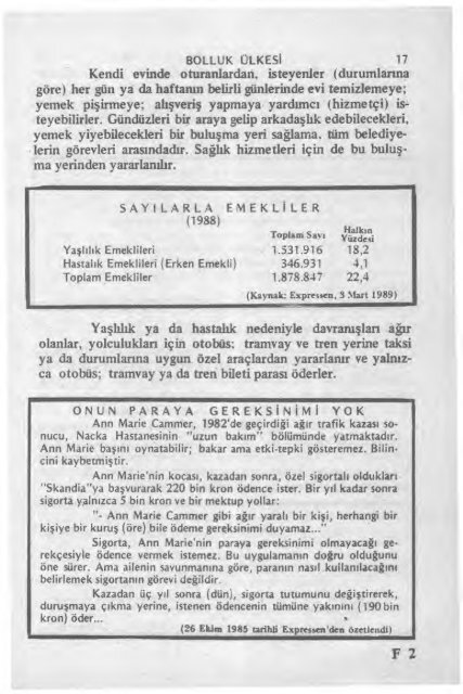 YOKSULLUKTAN VARSILLIĞA -İSVEÇ- - Abana Gazetesi