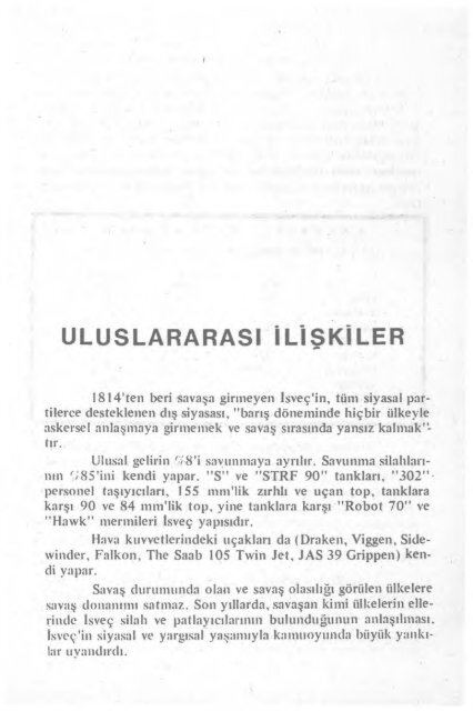 YOKSULLUKTAN VARSILLIĞA -İSVEÇ- - Abana Gazetesi