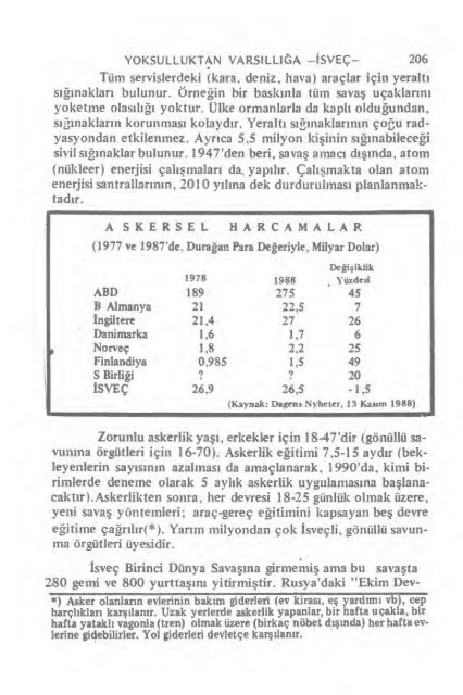 YOKSULLUKTAN VARSILLIĞA -İSVEÇ- - Abana Gazetesi