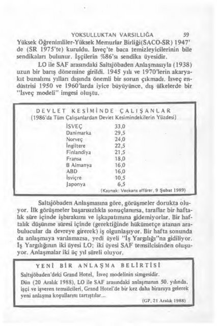 YOKSULLUKTAN VARSILLIĞA -İSVEÇ- - Abana Gazetesi