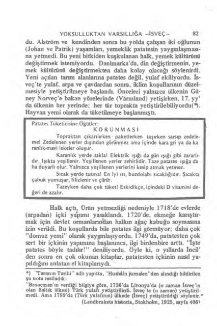 YOKSULLUKTAN VARSILLIĞA -İSVEÇ- - Abana Gazetesi