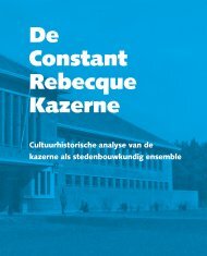 De Constant Rebecque Kazerne - CRIMSON architectural historians
