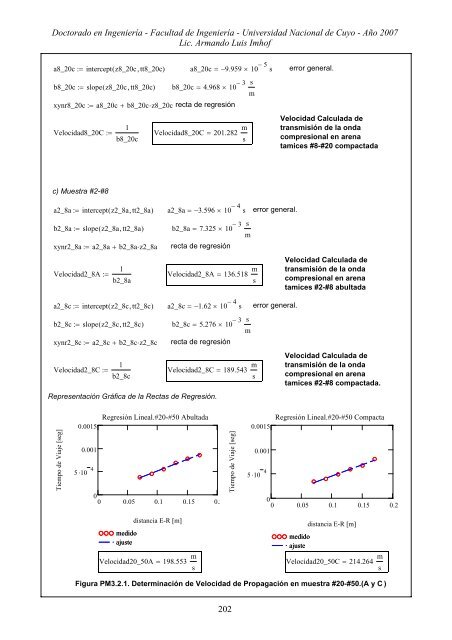 Caracterización de Arenas y Gravas con Ondas Elásticas