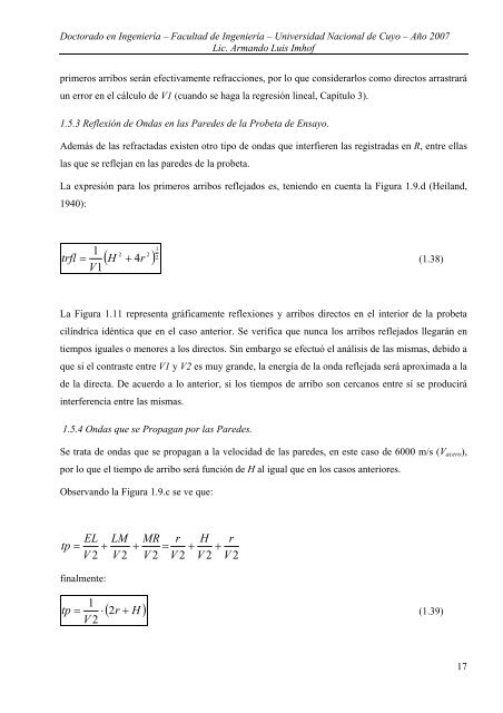 Caracterización de Arenas y Gravas con Ondas Elásticas