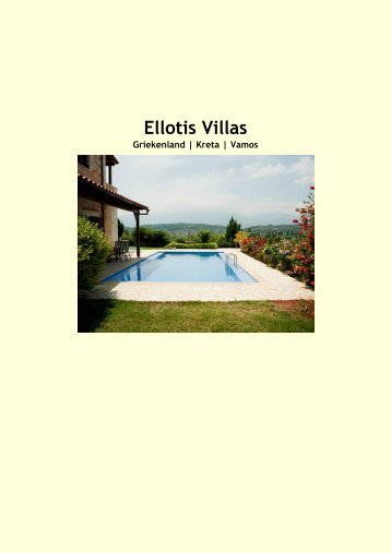 Ellotis Villas - Eliza was here