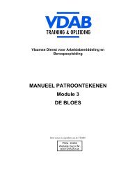 MANUEEL PATROONTEKENEN Module 3 DE BLOES