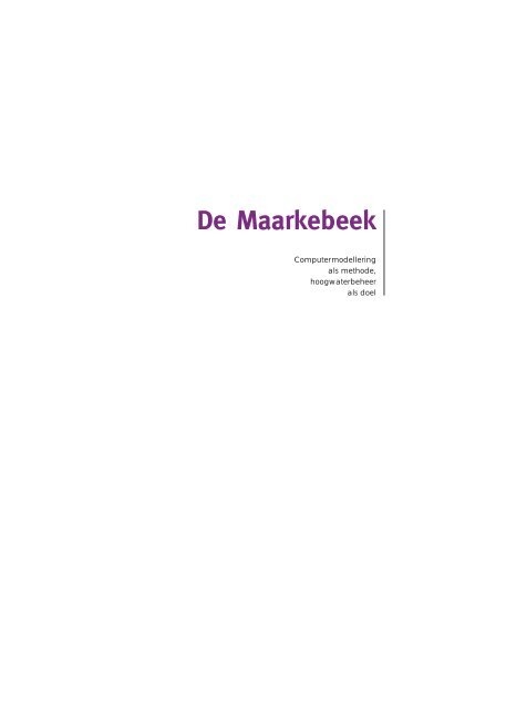 Maarkebeek - Vlaamse Milieumaatschappij