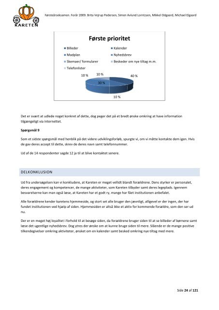 Eksamens rapport