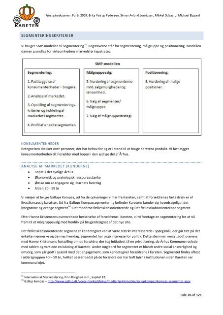 Eksamens rapport