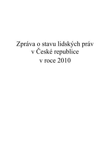 Zprava LP 2010_cz - Vláda ČR