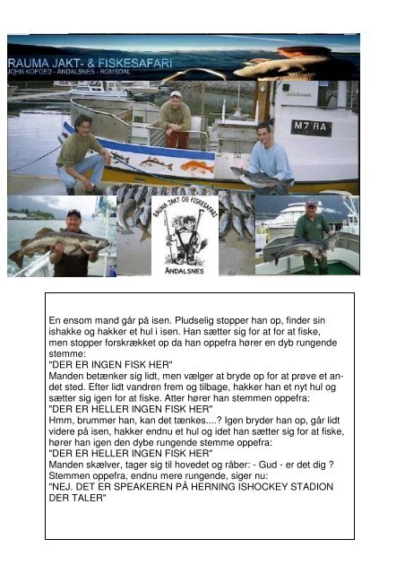 Konkurrence - Skagen Havfiskeklub