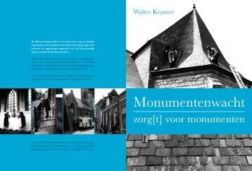 voor monumenten - Monumentenwacht Nederland