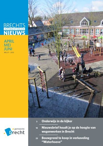BrechtsNieuws nr. 2 - 2013 (thema onderwijs) - Gemeente Brecht