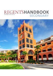 Secondary Handbook 2012/13 - Regents School