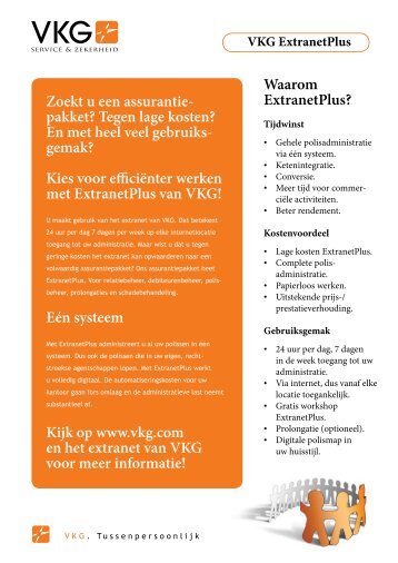 Download de ExtranetPlus productkaart - VKG