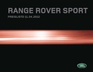 RANGE ROVER SPORT - Land Rover