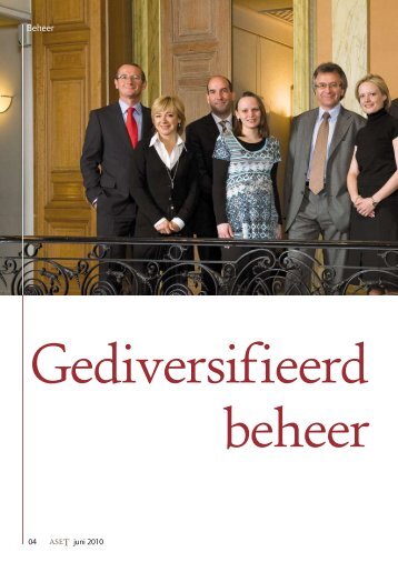 Gediversifieerd beheer - Banque Degroof