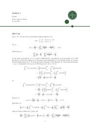 Torsdagsøvelser - Matematik - Rasmus Sylvester Bryder