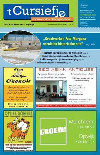 Verantw. uitgever - Cursiefje