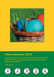 Paasvakantie 2010 - Gemeente Westerlo