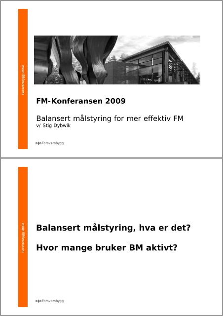 Balansert målstyring, hva er det? Hvor mange bruker BM aktivt?