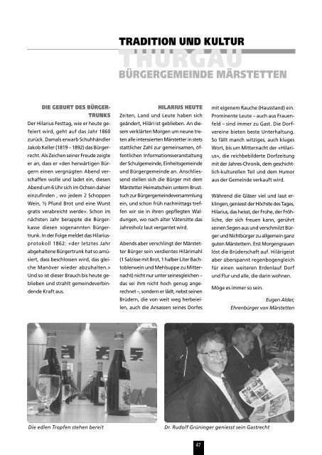 2010-2 Tradition und Kultur - Schweizerischer Verband der ...