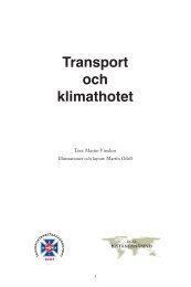 Transport och klimathotet