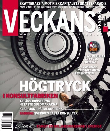 i konSultfabriken - Veckans Affärer