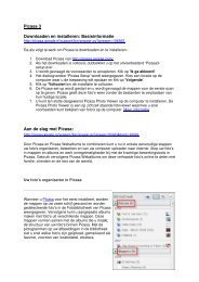 Picasa 3 Downloaden en installeren: Basisinformatie Aan ... - HGVBB