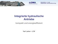 Integrierte hydraulische Antriebe