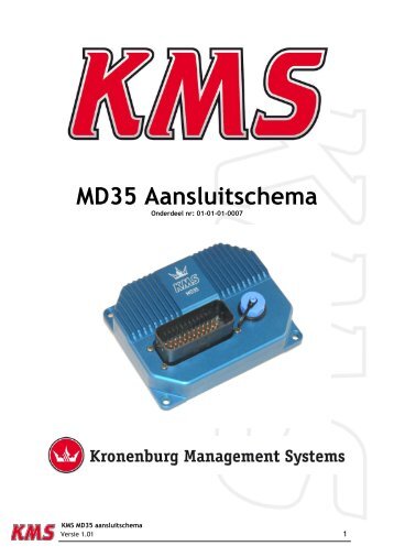 KMS MD35 aansluitschema V1.02