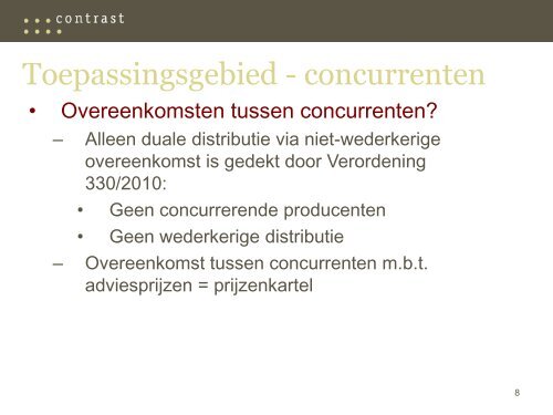 Praktijkvraagstukken Filip Tuytschaever - Contrast :::. Law Seminars