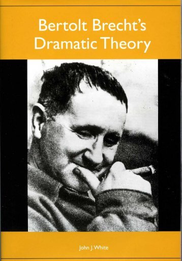 Bertolt Brecht's Dramatic Theory