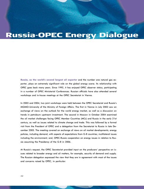 2005 - OPEC