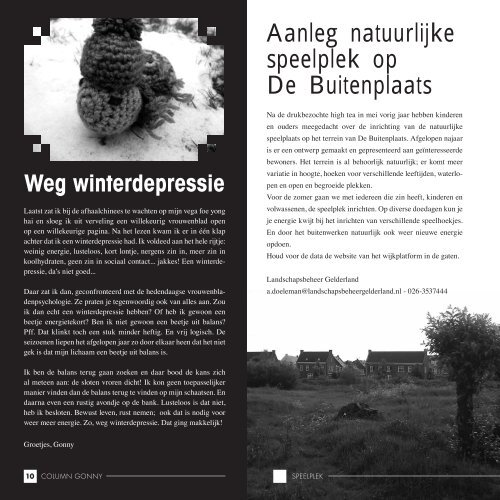 Vierkrant nr 1 2012 - Wijkplatform Schuytgraaf