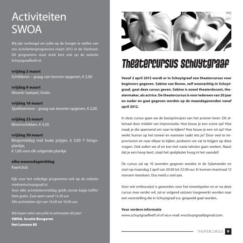 Vierkrant nr 1 2012 - Wijkplatform Schuytgraaf