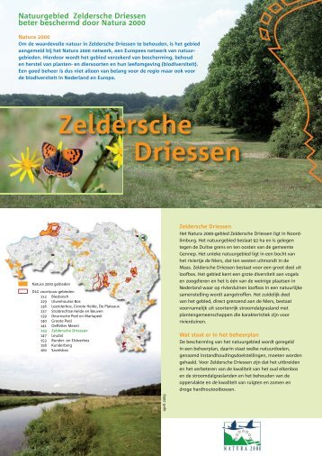 Zeldersche Driessen - Natura 2000 beheerplannen