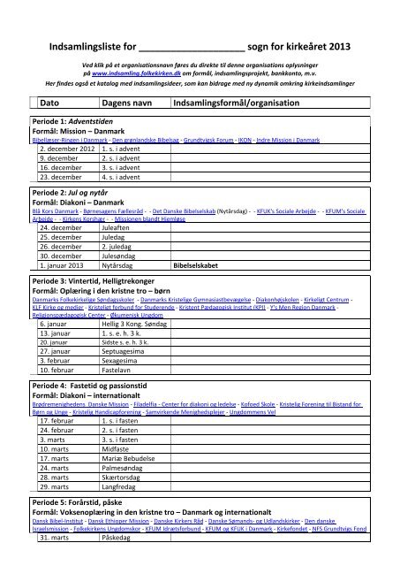 Hent pdf-skabelon - Indsamlinger i Folkekirken