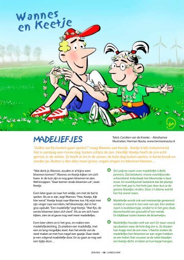 er zijn wel al madeliefjes! - Stichting het Zeeuwse Landschap