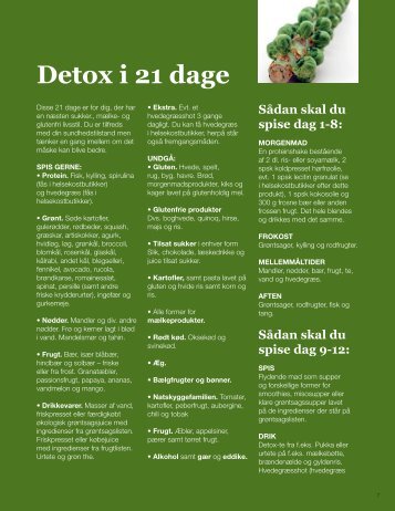 Detox i 21 dage - Altid slank