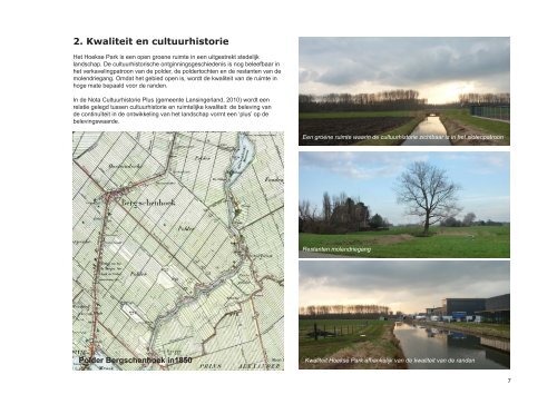 Beeldkwaliteitsplan Landschap Hoekse Park - Planviewer