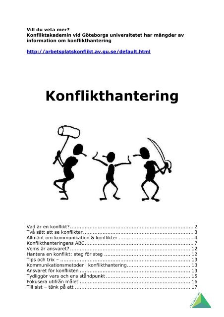 Konflikthantering förhållande Konflikthantering förhållande