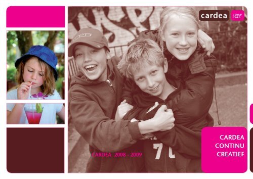Jaarverslag 2008/2009 - Cardea Jeugdzorg