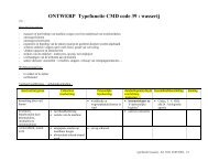 ONTWERP Typefunctie CMD code 39 : wasserij