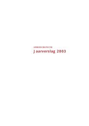 Jaarverslag 2003 - Databank Milieu