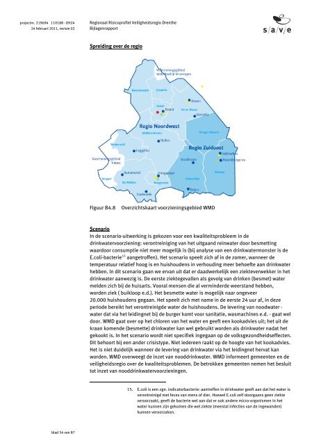Regionaal Risicoprofiel Drenthe - Hulpverleningsdienst Drenthe