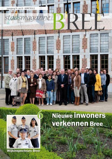 Stadsmagazine Juni 2012 - Stad Bree